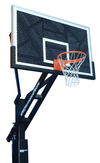 PROview® 672 Fixed Height with Perforated Shatter-Proof Aluminum Backboard (PV672DXFH)